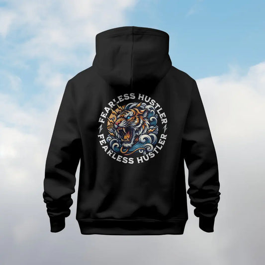 Fearless Hustler Back Print Unisex Hoodie