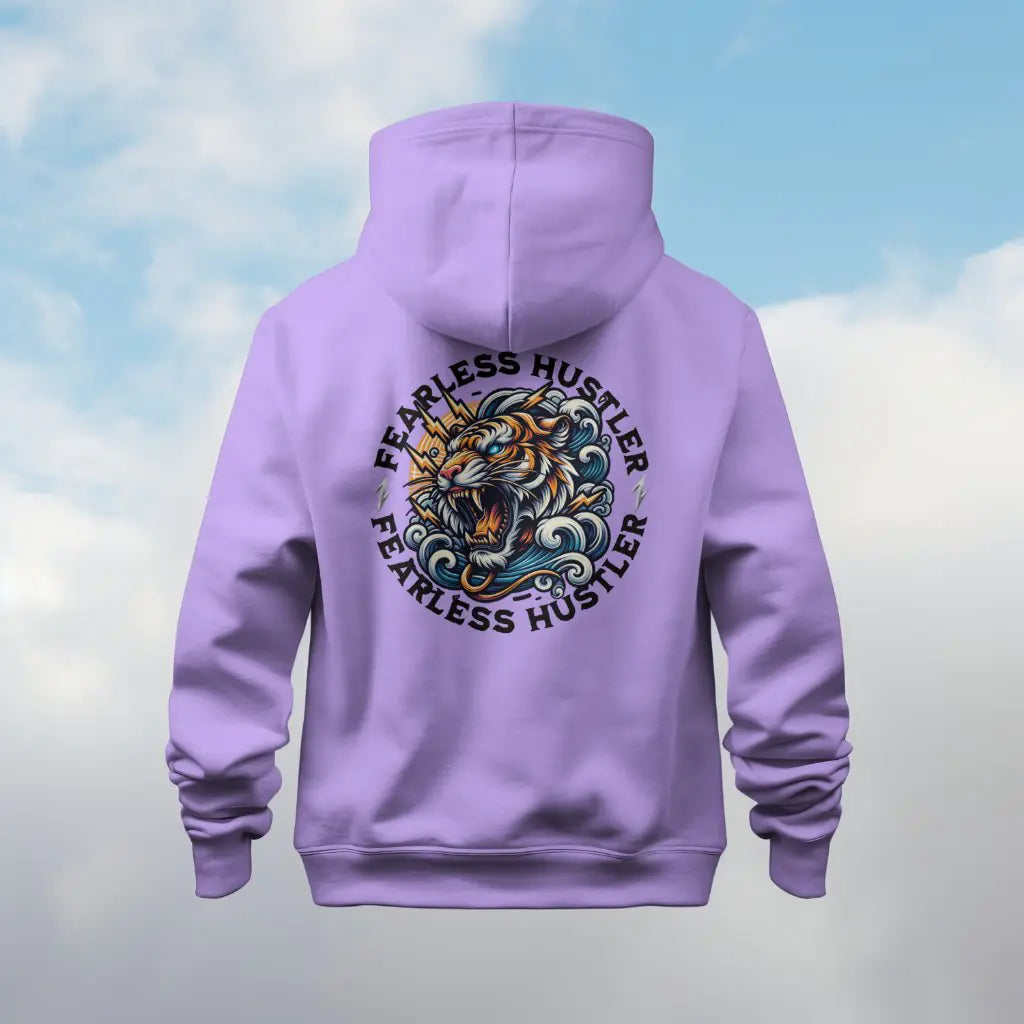 Fearless Hustler Back Print Unisex Hoodie