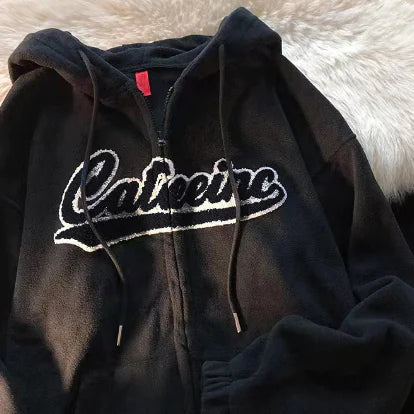 Vintage Embroidery Hoodies