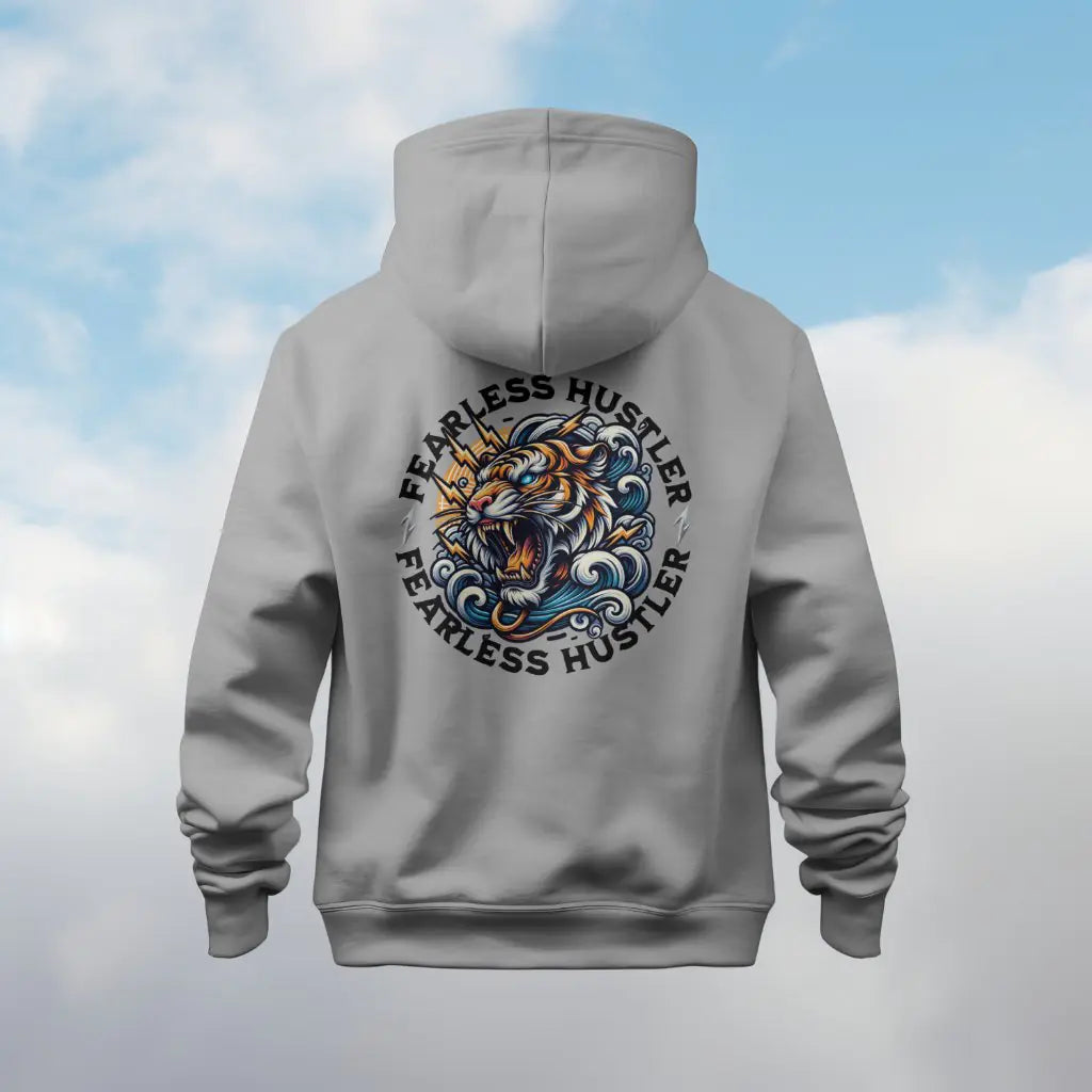 Fearless Hustler Back Print Unisex Hoodie