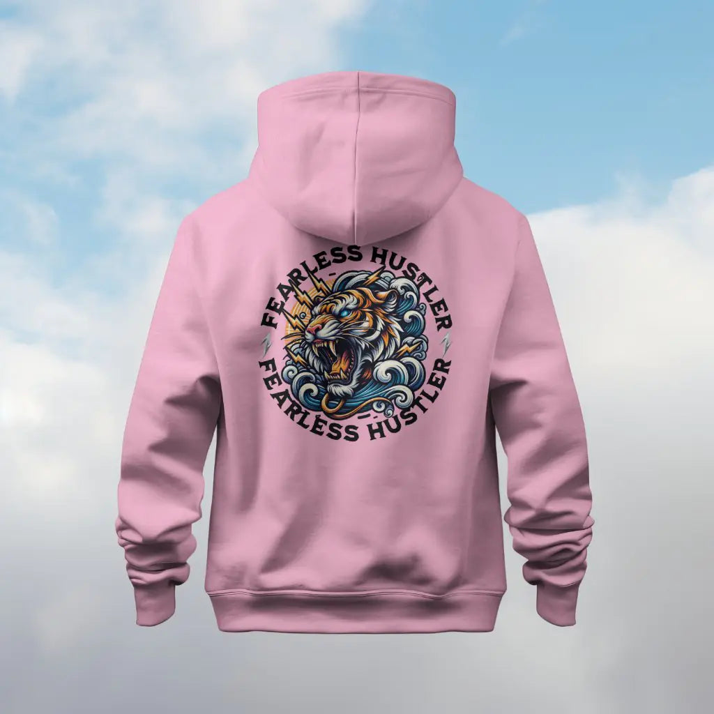 Fearless Hustler Back Print Unisex Hoodie