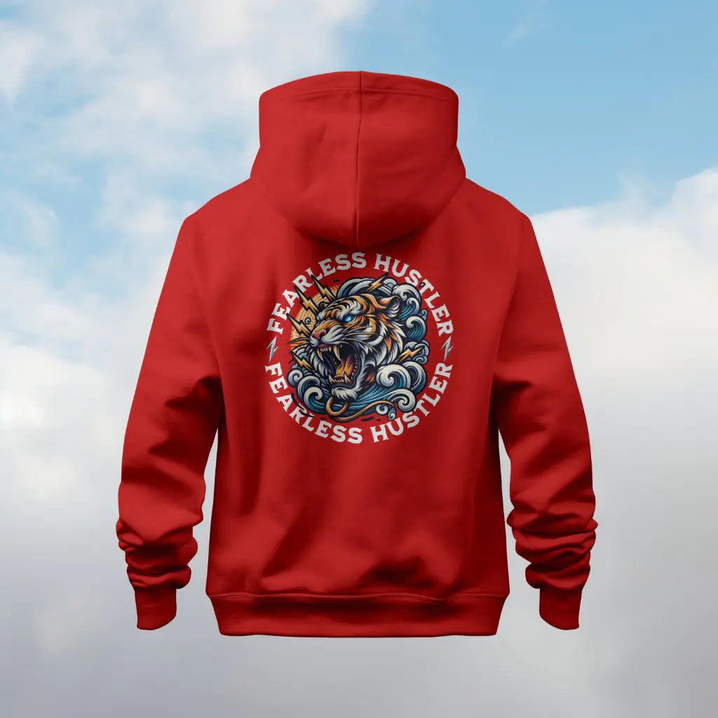 Fearless Hustler Back Print Unisex Hoodie