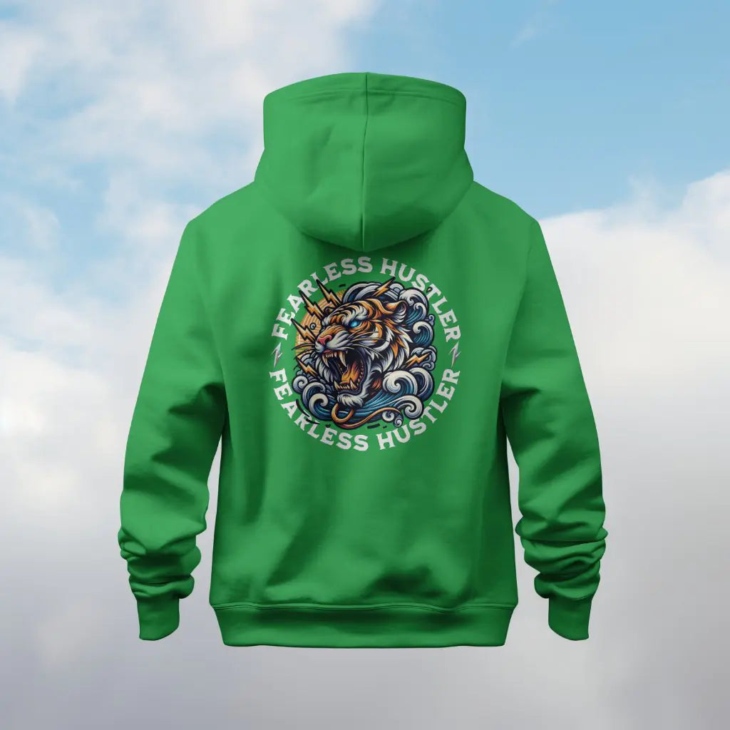 Fearless Hustler Back Print Unisex Hoodie